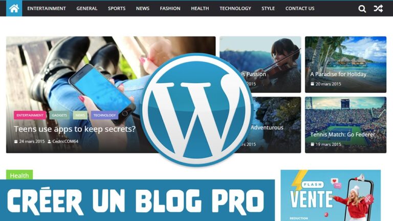Créer un Blog Pro WordPress et le monétiser – Affiliation, Google Adsense #14