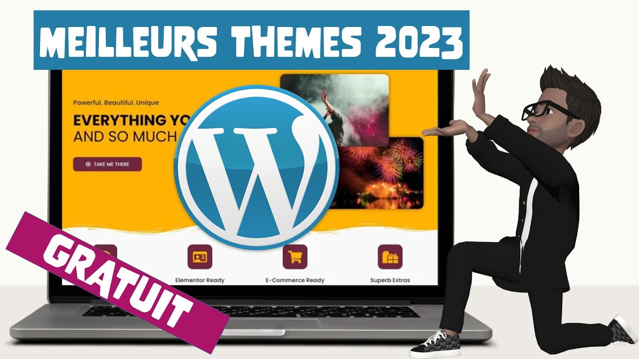 TOP 10 des meilleurs thèmes WordPress GRATUIT en 2023 pour créer votre site web #8