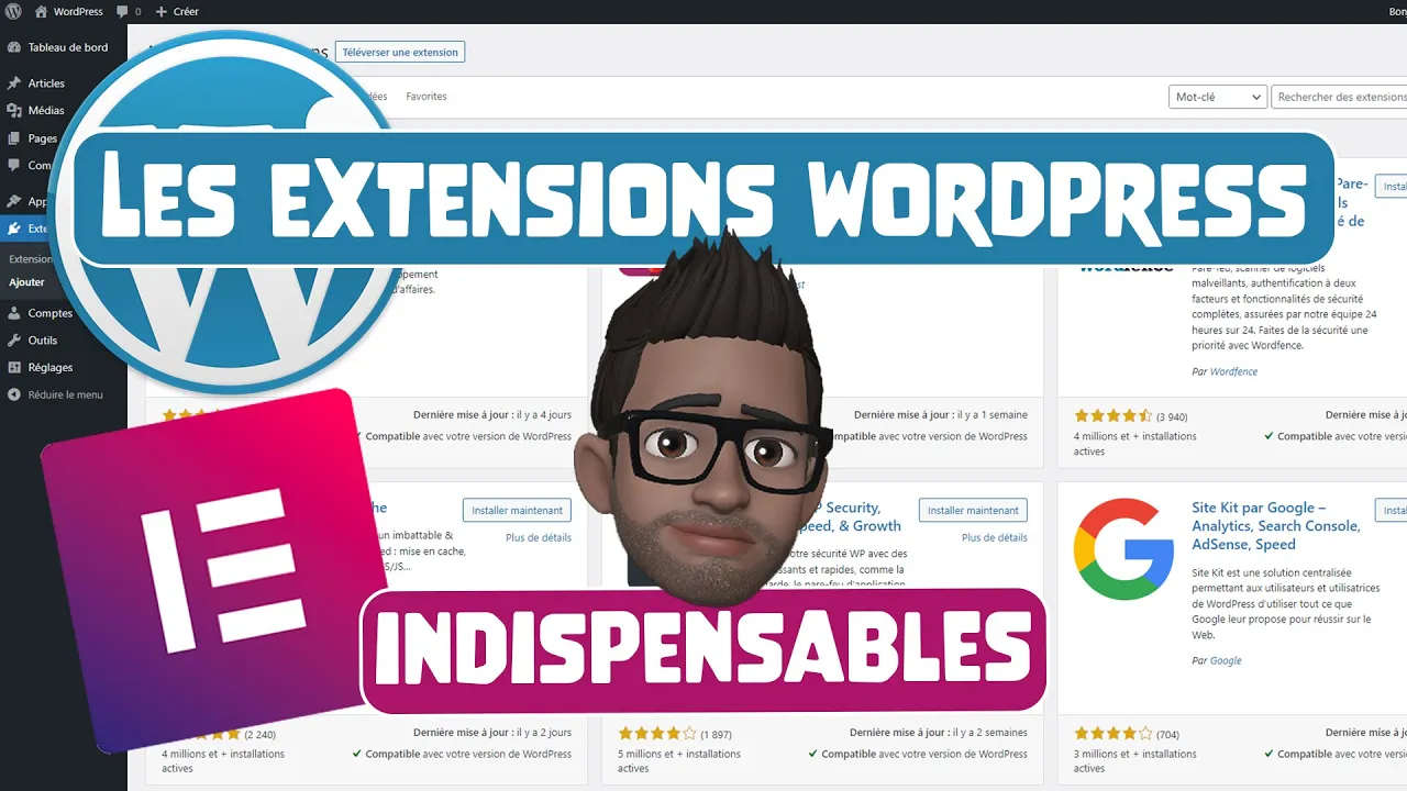 Les Extensions WordPress INDISPENSABLES pour créer un Site Internet professionnel