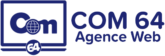 Logo de COM 64, agence web à Pau