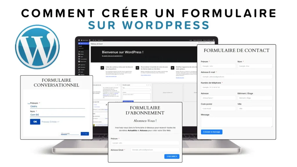 Créer des formulaires de contact sur WordPress avec Fluent Forms