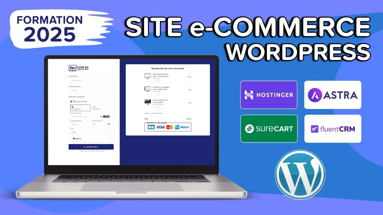 Créer un Site e-Commerce WordPress