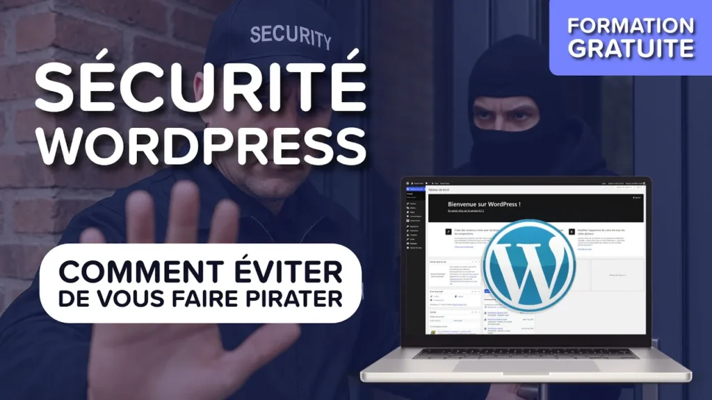 Miniature de la vidéo expliquant comment sécuriser un Site WordPress.