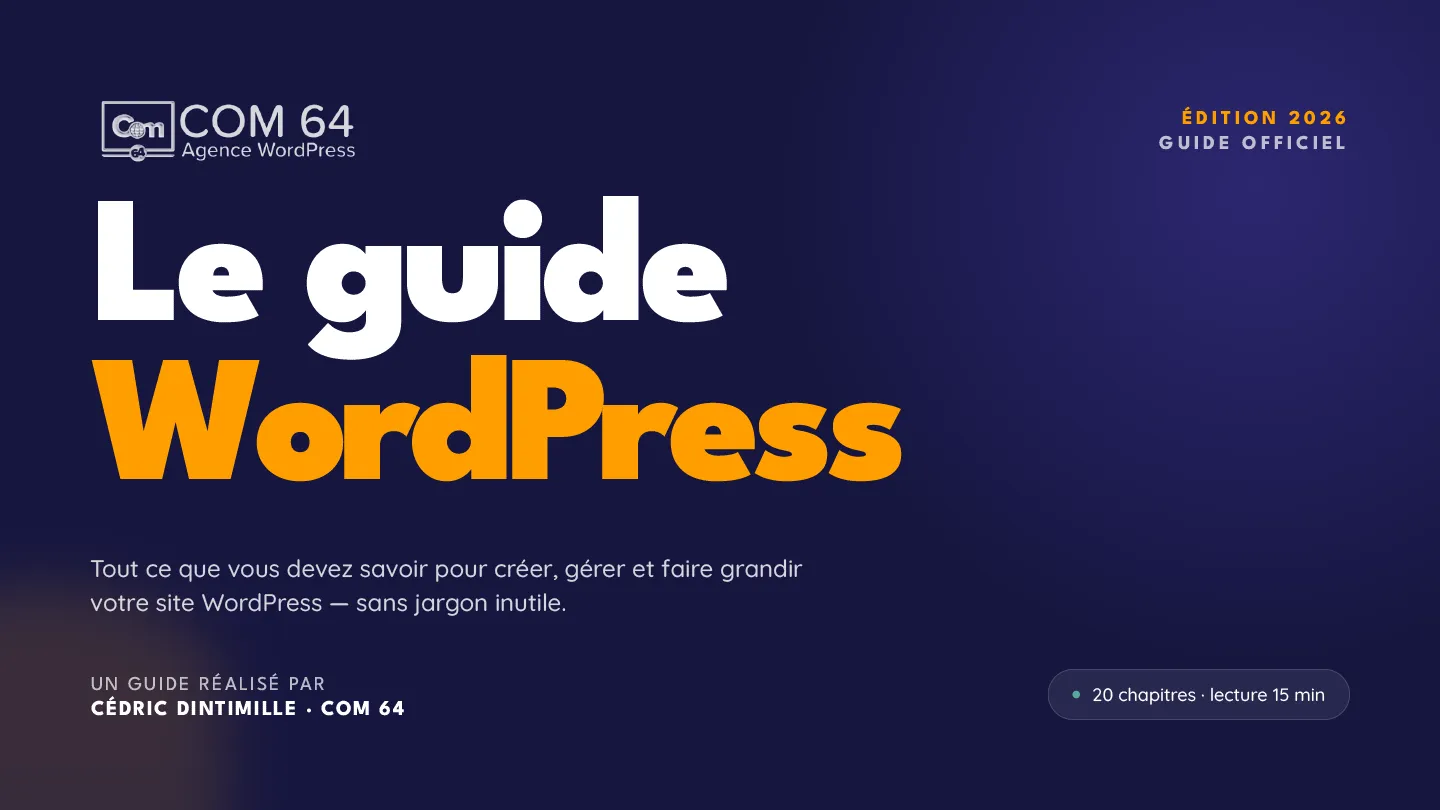 Image de la page de couverture de la ressource : Le Guide WordPress