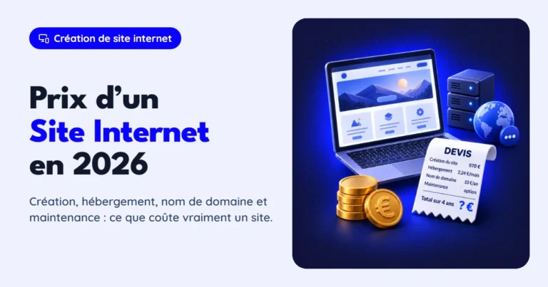 Prix d&rsquo;un Site Internet en 2026 : les vrais montants, poste par poste